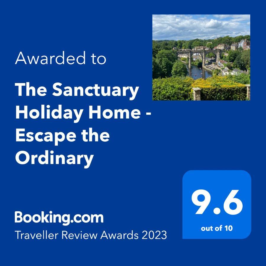 The Sanctuary Holiday Home - Escape The Ordinary Knaresborough Exteriör bild